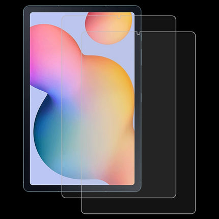 2 PCS 9H 0.3mm Explosion-proof Tempered Glass Film for Galaxy Tab S6 Lite P610 / P615 / S6 Lite 2024, for Galaxy Tab S6 Lite P610 / P615