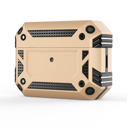 Military Armor Four-corner Shockproof Earphone Protective Cover, For AirPods Pro 2