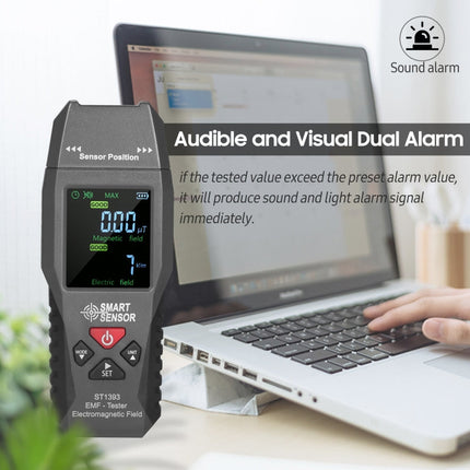 SmartSensor AS1392 Handheld Electromagnetic Radiation Detector, SmartSensor AS1392