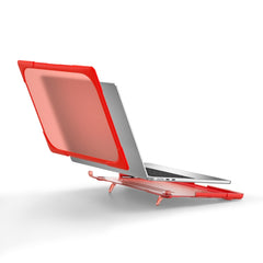 TPU + PC Two-color Anti-fall Laptop Protective Case, For MacBook Air 13.6 inch A2681 2022 / M3 2024 A3113 / M4 2025 A3240