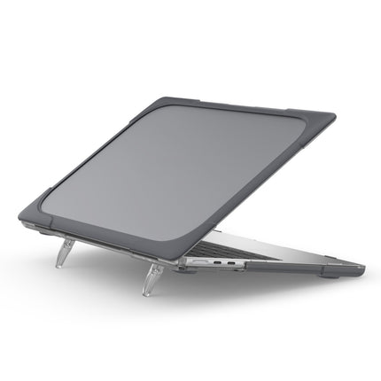 TPU + PC Two-color Anti-fall Laptop Protective Case, For MacBook Air 13.6 inch A2681 2022 / M3 2024 A3113 / M4 2025 A3240