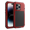 Shockproof Waterproof Silicone + Zinc Alloy Case, For iPhone 14 Pro Max, For iPhone 14 Pro, For iPhone 14, For iPhone 14 Plus