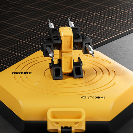 JAKEMY JM-8185 69 in 1 Multi-function Screwdriver Tool Set Assemblable Blocks, JM-8185