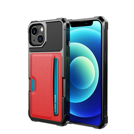 ZM02 Card Slot Holder Phone Case, For iPhone 12, For iPhone 12 mini, For iPhone 12 Pro, For iPhone 12 Pro Max, For iPhone 13, For iPhone 13 mini, For iPhone 13 Pro, For iPhone 13 Pro Max