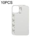 For iPhone 14 Pro Max 10 PCS / White