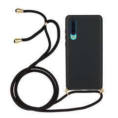 Wheat Straw Material + TPU Protective Case with Lanyard, For Huawei P30, For Huawei P30 Lite, For Huawei P30 Pro, For Galaxy S20 Plus, For Samsung Galaxy S10, For Samsung Galaxy S10 Plus