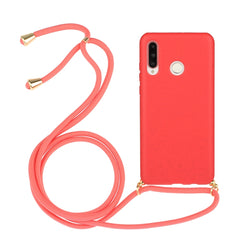 Wheat Straw Material + TPU Protective Case with Lanyard, For Huawei P30, For Huawei P30 Lite, For Huawei P30 Pro, For Galaxy S20 Plus, For Samsung Galaxy S10, For Samsung Galaxy S10 Plus