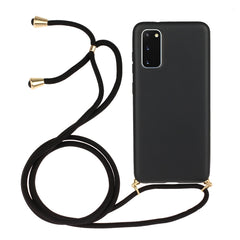 Wheat Straw Material + TPU Protective Case with Lanyard, For Samsung Galaxy S10e, For Samsung Galaxy S20, For Samsung Galaxy S20 Plus, For Samsung Galaxy S20 Ultra