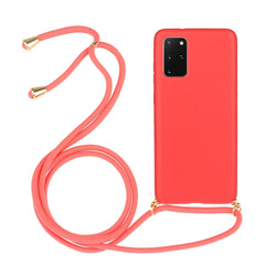 Wheat Straw Material + TPU Protective Case with Lanyard, For Samsung Galaxy S10e, For Samsung Galaxy S20, For Samsung Galaxy S20 Plus, For Samsung Galaxy S20 Ultra