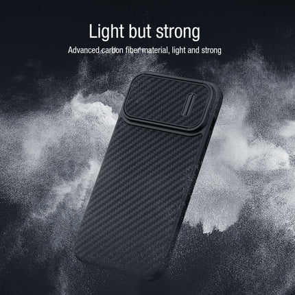 NILLKIN Synthetic Fiber Camshield Phone Case, For iPhone 14 Plus, For iPhone 14 Pro
