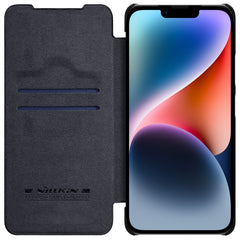 NILLKIN QIN Series Pro Crazy Horse Texture Leather Case, For iPhone 14 Plus, For iPhone 14 Pro, For iPhone 14 Pro Max