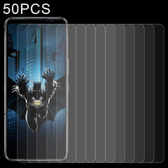 50 PCS 0.26mm 9H 2.5D Tempered Glass Film, For Blackview BV5200(50 PCS), For Motorola Moto E22i / E22 (50 PCS), For Ulefone Power Armor 16 Pro (50 PCS), For Asus ROG Phone 6 Batman Edition(50 PCS), For Vivo Y52t(50 PCS), For Tecno Pop 6 Pro (50 PCS)