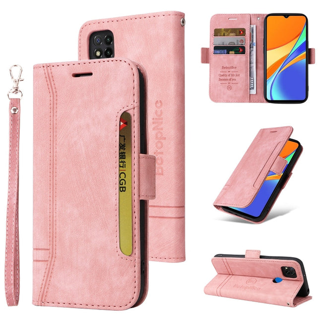 BETOPNICE Dual-side Buckle Leather Phone Case, For Xiaomi Redmi 9C, For Xiaomi Redmi 10C, For Xiaomi Redmi K40, For Xiaomi Redmi K50 Gaming