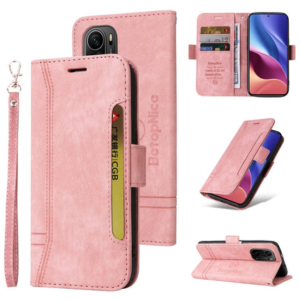 BETOPNICE Dual-side Buckle Leather Phone Case, For Xiaomi Redmi 9C, For Xiaomi Redmi 10C, For Xiaomi Redmi K40, For Xiaomi Redmi K50 Gaming