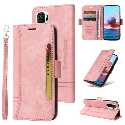 BETOPNICE Dual-side Buckle Leather Phone Case, For Xiaomi Redmi Note 9 4G, For Xiaomi Redmi Note 9 Pro 4G, For Xiaomi Redmi Note 10 4G Indian, For Xiaomi Redmi Note 10 5G
