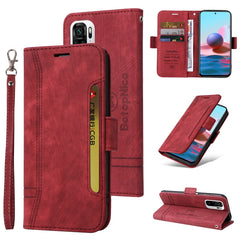 BETOPNICE Dual-side Buckle Leather Phone Case, For Xiaomi Redmi Note 9 4G, For Xiaomi Redmi Note 9 Pro 4G, For Xiaomi Redmi Note 10 4G Indian, For Xiaomi Redmi Note 10 5G