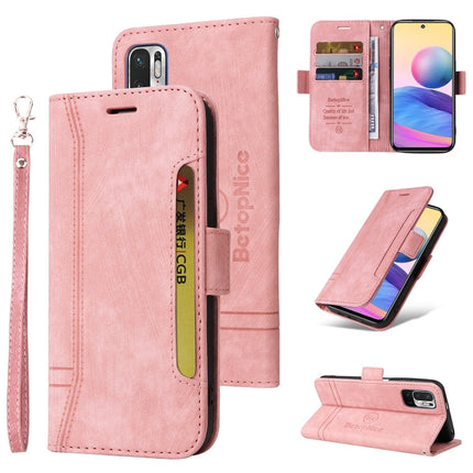 BETOPNICE Dual-side Buckle Leather Phone Case, For Xiaomi Redmi Note 9 4G, For Xiaomi Redmi Note 9 Pro 4G, For Xiaomi Redmi Note 10 4G Indian, For Xiaomi Redmi Note 10 5G