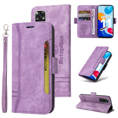 BETOPNICE Dual-side Buckle Leather Phone Case, For Xiaomi Redmi Note 10 Pro, For Xiaomi Redmi Note 11 4G, For Xiaomi Redmi Note 11 Pro 5G / 4G, For Xiaomi Redmi 9A