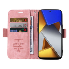 BETOPNICE Dual-side Buckle Leather Phone Case, For Xiaomi Poco M4 Pro 4G, For Xiaomi Poco X3 NFC, For Xiaomi Poco X4 Pro 5G