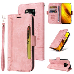 BETOPNICE Dual-side Buckle Leather Phone Case, For Xiaomi Poco M4 Pro 4G, For Xiaomi Poco X3 NFC, For Xiaomi Poco X4 Pro 5G