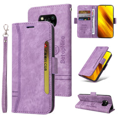 BETOPNICE Dual-side Buckle Leather Phone Case, For Xiaomi Poco M4 Pro 4G, For Xiaomi Poco X3 NFC, For Xiaomi Poco X4 Pro 5G