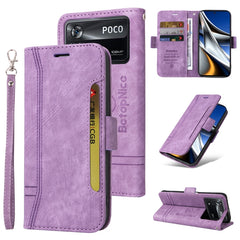 BETOPNICE Dual-side Buckle Leather Phone Case, For Xiaomi Poco M4 Pro 4G, For Xiaomi Poco X3 NFC, For Xiaomi Poco X4 Pro 5G