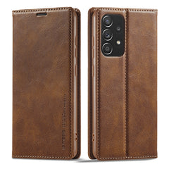 LC.IMEEKE RFID Anti-theft Leather Phone Case, For iPhone 14 Pro, For iPhone 14 Pro Max, For iPhone 12 Pro/12, For iPhone 12 Pro Max, For Samsung Galaxy A53 5G
