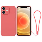 For iPhone 12 / Orange Red