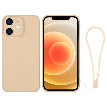 Silicone Phone Case with Wrist Strap, For iPhone 12