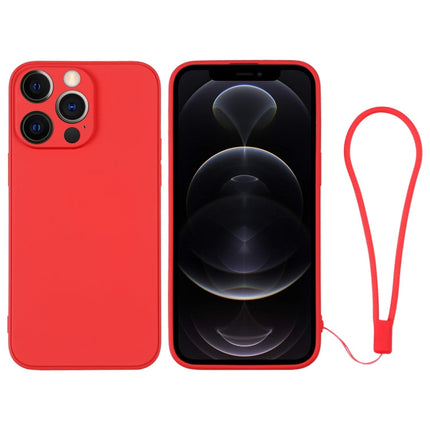 Silicone Phone Case with Wrist Strap, For iPhone 12 Pro, For iPhone 12 Pro Max