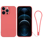 For iPhone 12 Pro Max / Orange Red
