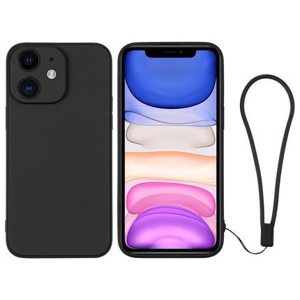 Silicone Phone Case with Wrist Strap, For iPhone 11