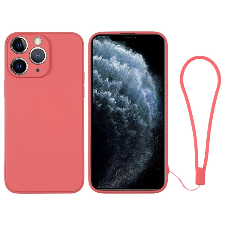 Silicone Phone Case with Wrist Strap, For iPhone 11 Pro