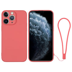 Silicone Phone Case with Wrist Strap, For iPhone 11 Pro