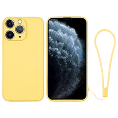 Silicone Phone Case with Wrist Strap, For iPhone 11 Pro