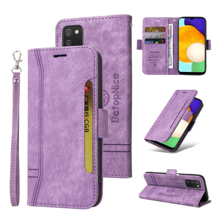 BETOPNICE Dual-side Buckle Leather Phone Case, For Samsung Galaxy A03 164mm, For Samsung Galaxy A03s 166mm, For Samsung Galaxy A03 166mm, For Samsung Galaxy A12 5G / 4G