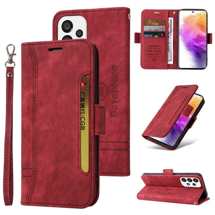 BETOPNICE Dual-side Buckle Leather Phone Case, For Samsung Galaxy A73 5G, For Samsung Galaxy M33 5G, For Samsung Galaxy M52 5G, For Samsung Galaxy M53 5G