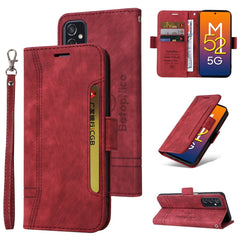 BETOPNICE Dual-side Buckle Leather Phone Case, For Samsung Galaxy A73 5G, For Samsung Galaxy M33 5G, For Samsung Galaxy M52 5G, For Samsung Galaxy M53 5G