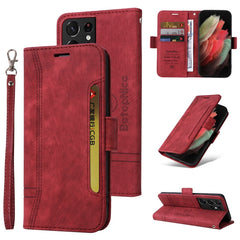 BETOPNICE Dual-side Buckle Leather Phone Case, For Samsung Galaxy S21 Ultra 5G, For Samsung Galaxy S22 5G, For Samsung Galaxy S22+ 5G, For Samsung Galaxy S22 Ultra 5G