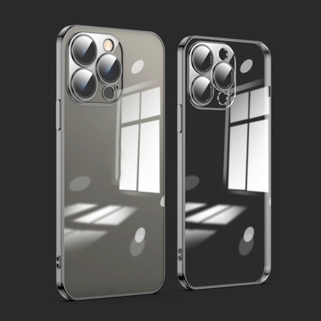 Dustproof Glass Lens Protection Electroplating Phone Case, For iPhone 14 Pro, For iPhone 14 Pro Max