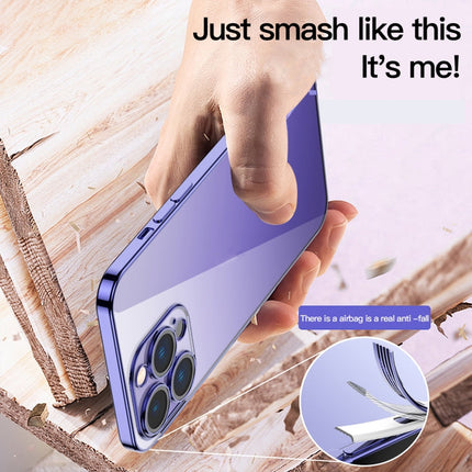 Dustproof Glass Lens Protection Electroplating Phone Case, For iPhone 14 Pro, For iPhone 14 Pro Max