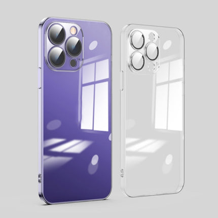Dustproof Glass Lens Protection Electroplating Phone Case, For iPhone 14 Pro, For iPhone 14 Pro Max