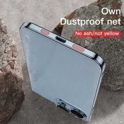 Dustproof Glass Lens Protection Electroplating Phone Case, For iPhone 13 Pro Max, For iPhone 12