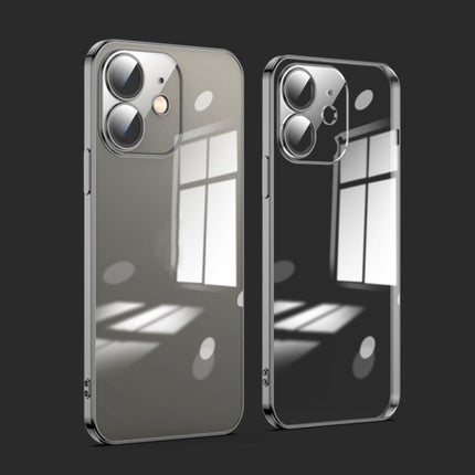Dustproof Glass Lens Protection Electroplating Phone Case, For iPhone 13 Pro Max, For iPhone 12