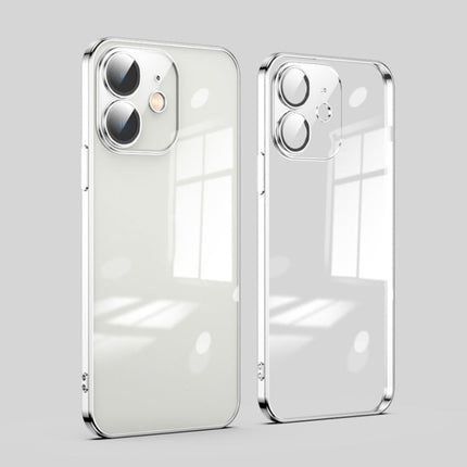 Dustproof Glass Lens Protection Electroplating Phone Case, For iPhone 13 Pro Max, For iPhone 12