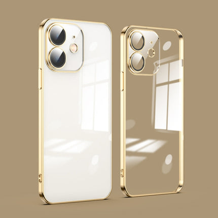 Dustproof Glass Lens Protection Electroplating Phone Case, For iPhone 13 Pro Max, For iPhone 12