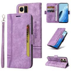 BETOPNICE Dual-side Buckle Leather Phone Case, For vivo S12, For Realme 9i / A96 4G / A76 4G / A36 4G, For OPPO Reno7 / F21 Pro, For Realme GT Neo2 5G CN Version