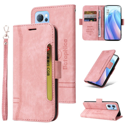 BETOPNICE Dual-side Buckle Leather Phone Case, For vivo S12 Pro / V23 Pro 5G, For OPPO Reno 7 5G Global / Find X5 Lite, For Realme C21, For vivo Y76 5G