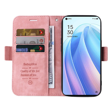 BETOPNICE Dual-side Buckle Leather Phone Case, For OPPO Reno 7 Pro 5G, For vivo Y55 5G Global / Y75 5G Global, For Realme C20 / C11 2021, For OPPO Reno 7Z 5G