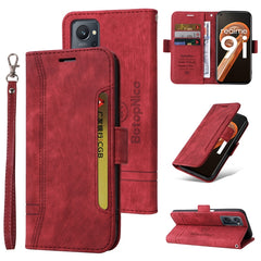BETOPNICE Dual-side Buckle Leather Phone Case, For vivo S12, For Realme 9i / A96 4G / A76 4G / A36 4G, For OPPO Reno7 / F21 Pro, For Realme GT Neo2 5G CN Version